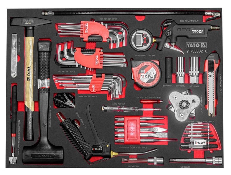 Set Tools Multi Use - 56 pcs YT-55302T6